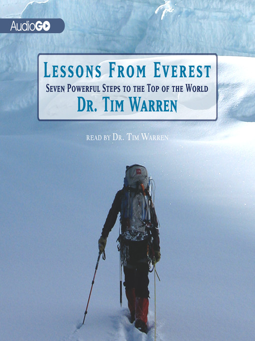 Title details for Lessons from Everest by Dr. Tim Warren - Available